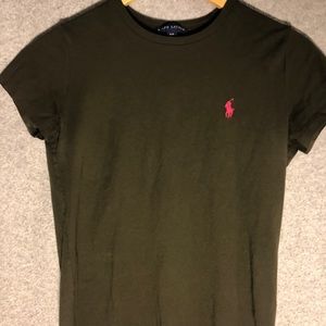 ⭐️Green and pink polo shirt⭐️